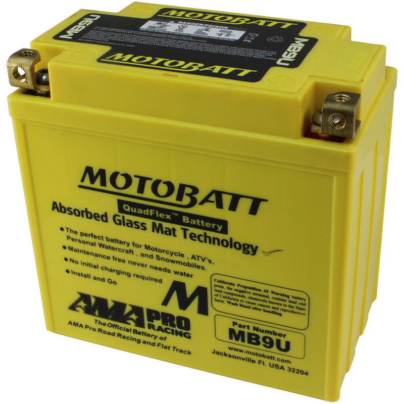 Motobatt 491-1015 MB9UHD BATTERY MB9UHD SEALED FACTORY ACTIVATED