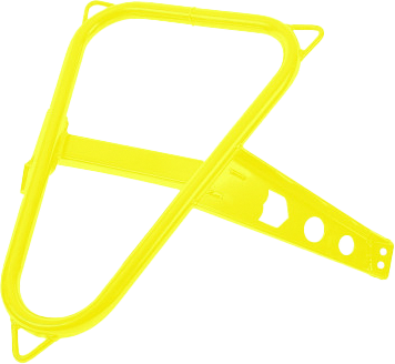 Pro Armor Spare Tire Mount Lime Squeeze POL - P141U300LSQ-630 Polaris RZR 2014-2021