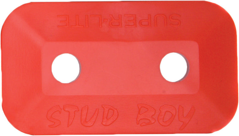 Stud Boy 18-33963-48 2461-P2-RED SUPERLITE DOUBLE BACKER RED 48/PK