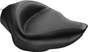 Mustang Motorcycle 76148 Mustang 04-21 Harley Sportster 3.3 GAL Wide Touring Solo Seat - Black - Photo - Primary