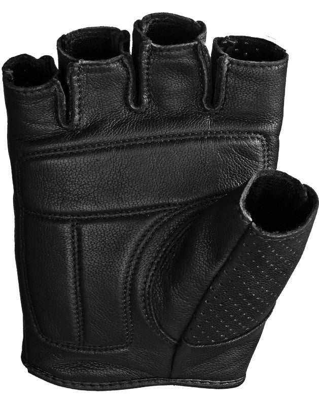 Palm angle of Half Jab Perforated Glove