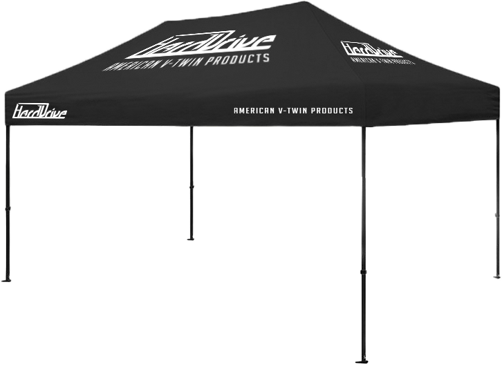 Harddrive 810-9916 HYG-009-HD HARDDRIVE CANOPY 10X10 TENT BLACK W/ WHITE LOGO
