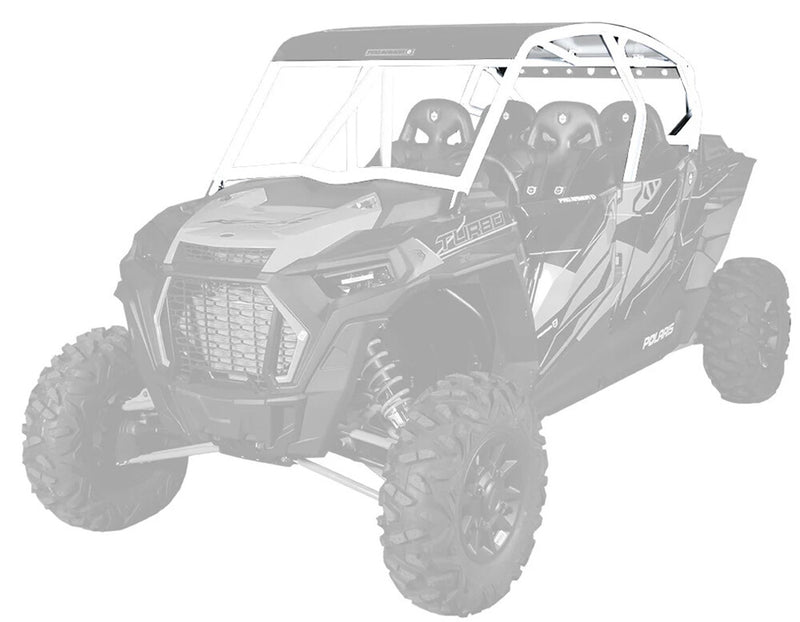 Pro Armor CAB Asylum Cage With V Intrusion Matte White Pearl - P194C028MWP Polaris RZR 2019-2022