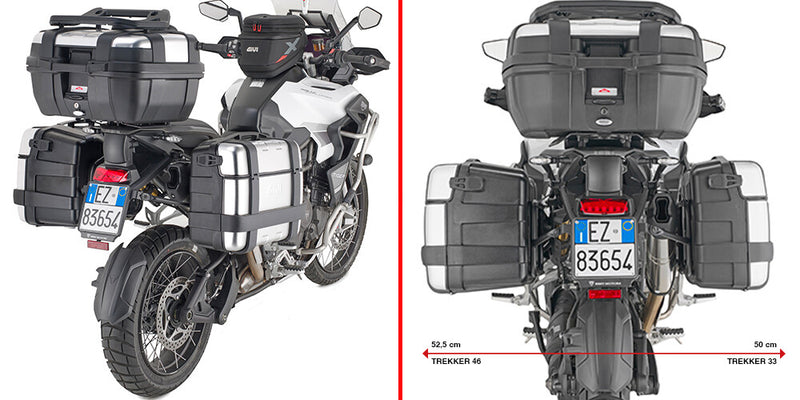Givi Side Case Hardware PL ONE-FIT Monokey TRI - PLO6423MK Triumph Tiger 2023-2024