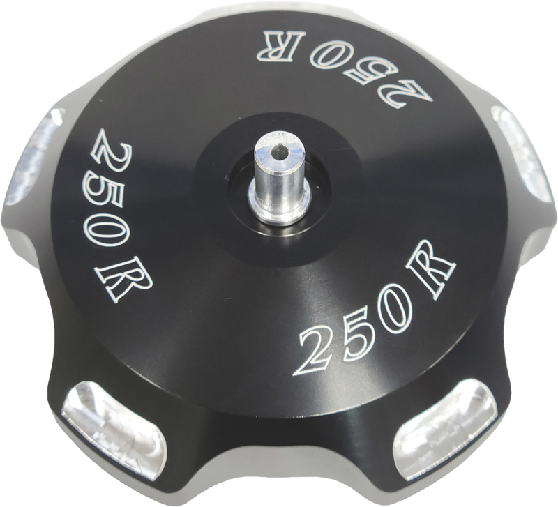 Modquad GAS CAP 250R Logo Black - GC2-250R-BLK Honda 250 / TRX250R 1981-1989