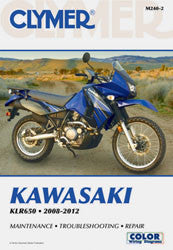 Clymer 27-M240 CM2402 REPAIR MANUAL KAW KLR650
