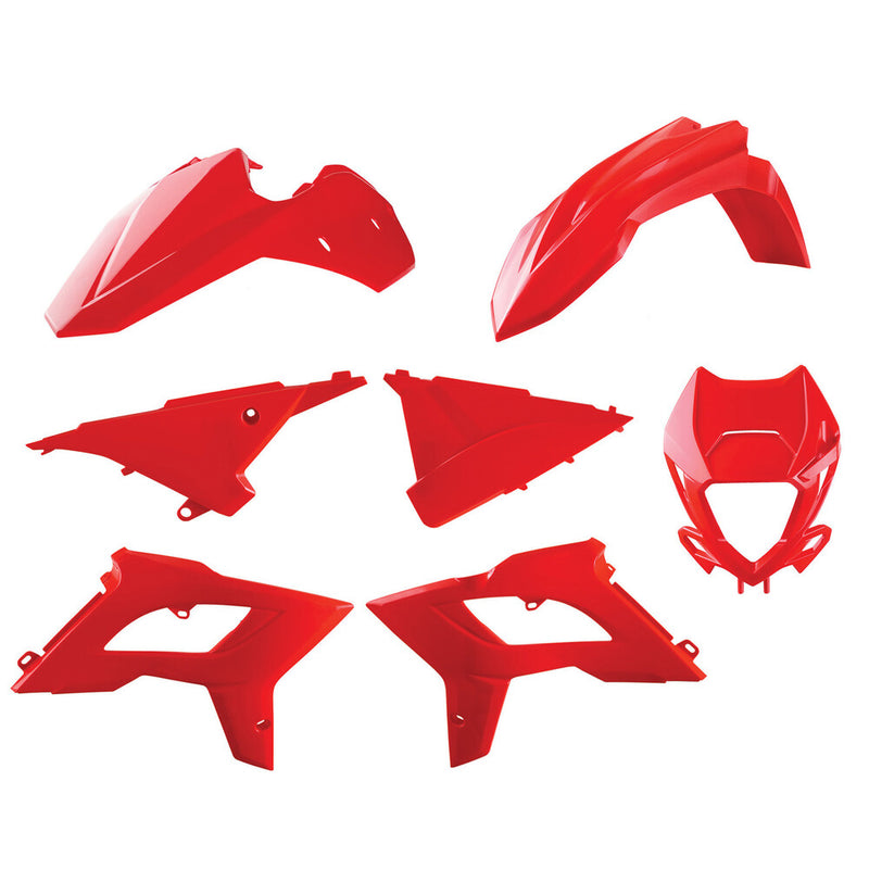 Polisport Restyle Kit With Mask Beta RED - 91085 Beta Dirt Bikes 2013-2017