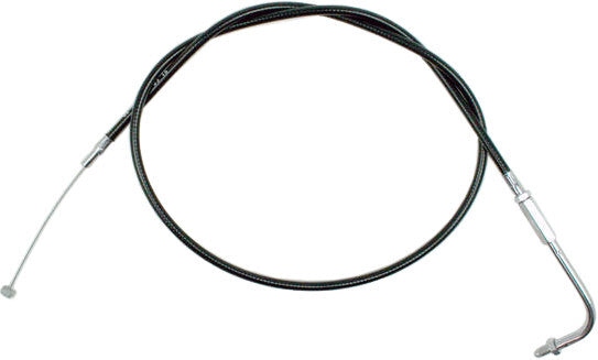 Motion Pro Black Vinyl Idle Cable - 06-0396 For Harley Road King 1996-2001