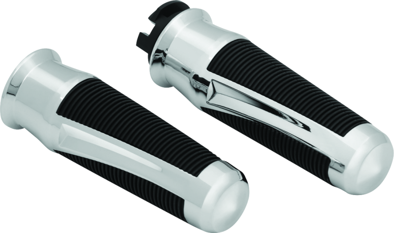 Kuryakyn 5768 Phantom Grips Indian Chrome - Photo - Primary