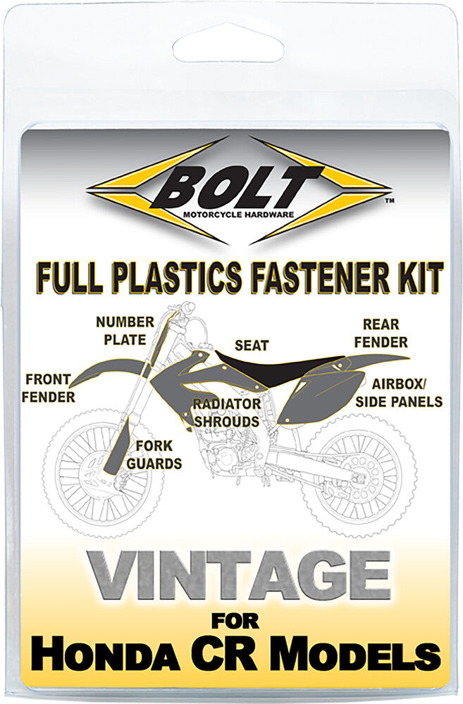 Bolt Full Plastic Fastener - HON-9799105 Honda CR250R / CR125R 1997-1999