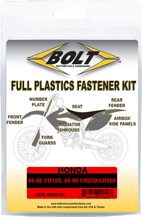 Bolt 020-00510 HON-8590101 FULL PLASTIC FASTENER HON