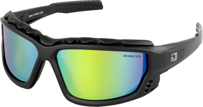 Bobster 26-5372 BPCH001 PCH CONVERTIBLE GLASSES BLK W/BRNZ W/YLW BLUE MIRROR