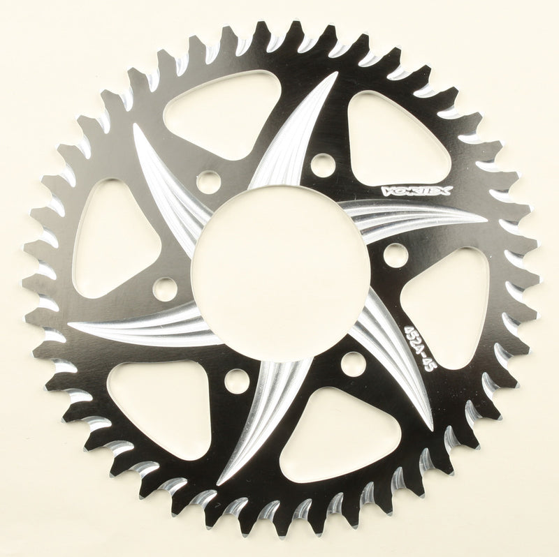 Vortex Rear CAT5 Sprocket Aluminum 45T-520 Black - 452AZK-45 Kawasaki Motorcycles 1990-2014
