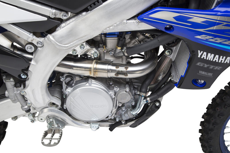 Yoshimura RS-12 HDR Canister END CAP Exhaust System SS-AL-CF - 231020S320 Yamaha YZ 250 2019-2024