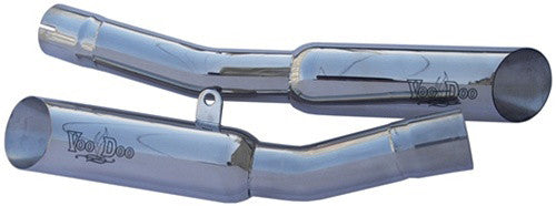 Voodoo 12-8055P VEZX14L2P SLIP-ON KAW POLISHED DUAL ZX14