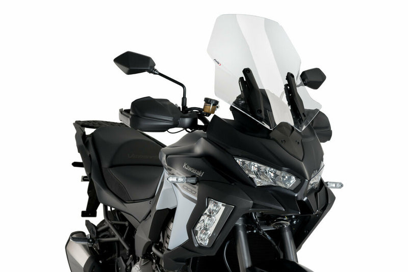 Puig Hi-Tech Parts Windscreen Touring Kawasaki Clear - 3640W Kawasaki Versys 1000 + 2019-2023