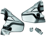 Kuryakyn 7366 Louvered Transmission Cover 01-17 Honda GL1800 Chrome - Photo - Primary