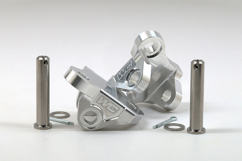 Works Aluminum Foot PEG Mounts YZ 2 Strokes - 20-513 Yamaha Dirt Bikes 2006-2026