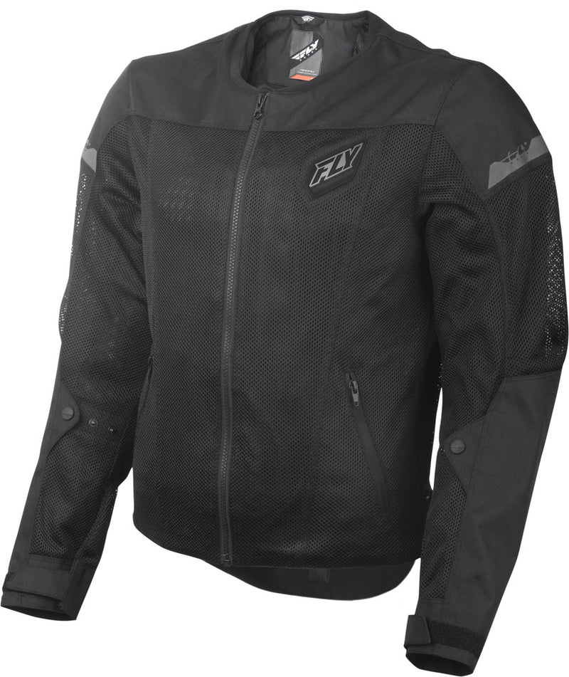 Fly Racing 477-40702X #6179 477-4070~6 FLUX AIR MESH JACKET BLACK 2X