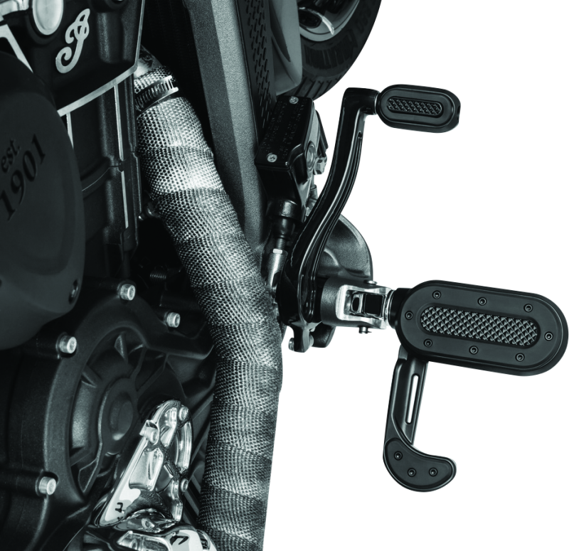 Kuryakyn 7048 Heavy Industry Shift & Brake Peg Black - User 1