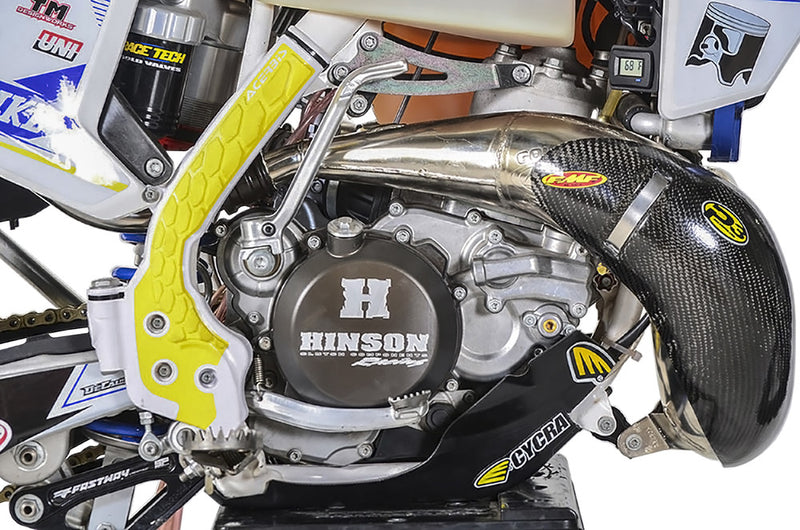 P3 Pipe Guard Carbon Fiber - 101066 For Husqvarna Dirt Bikes 2017-2019 | KTM Dirt Bikes 2017-2019