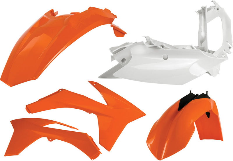 Acerbis Plastic Kit Orange - 2250393593 KTM EXC-F 350 / EXC-F 500 2012-2013