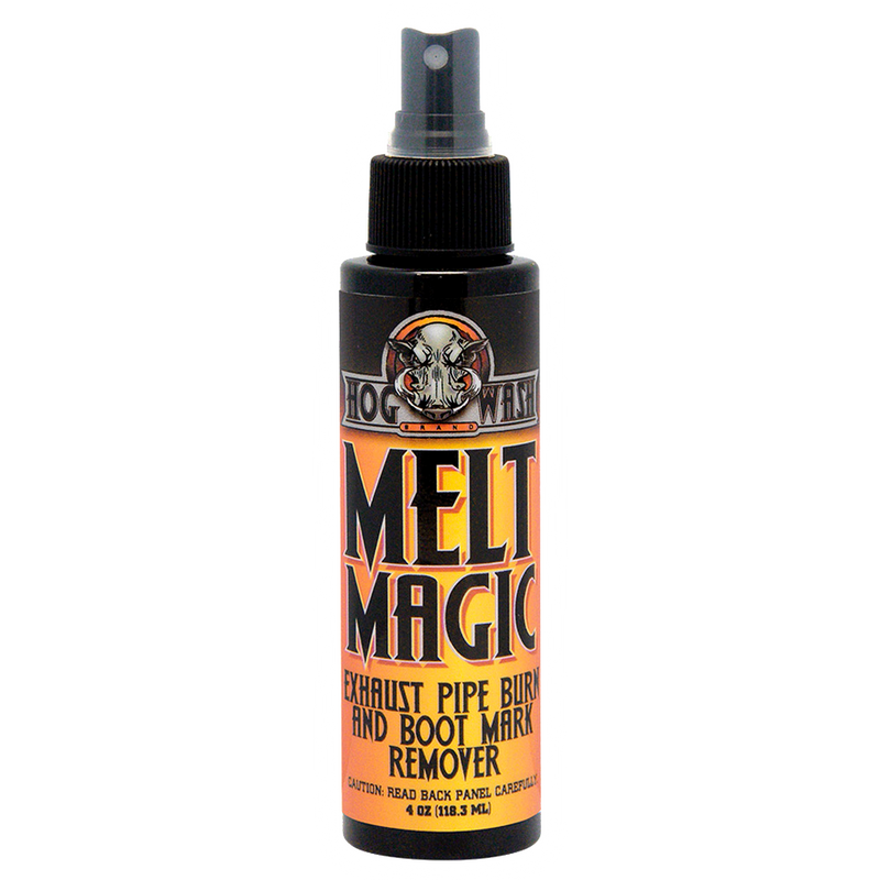 Hog Wash 80-0290 HW0988 MELT MAGIC EXHAUST PIPE BURN AND BOOT MARK REMOVER 4OZ