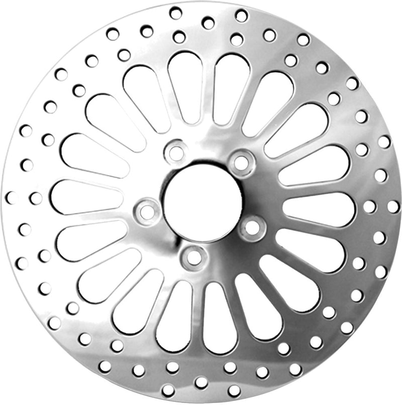 Harddrive Rear Spoker Rotor 11.8 Polished - RO43R-11.8 For Harley Touring 2008-2013
