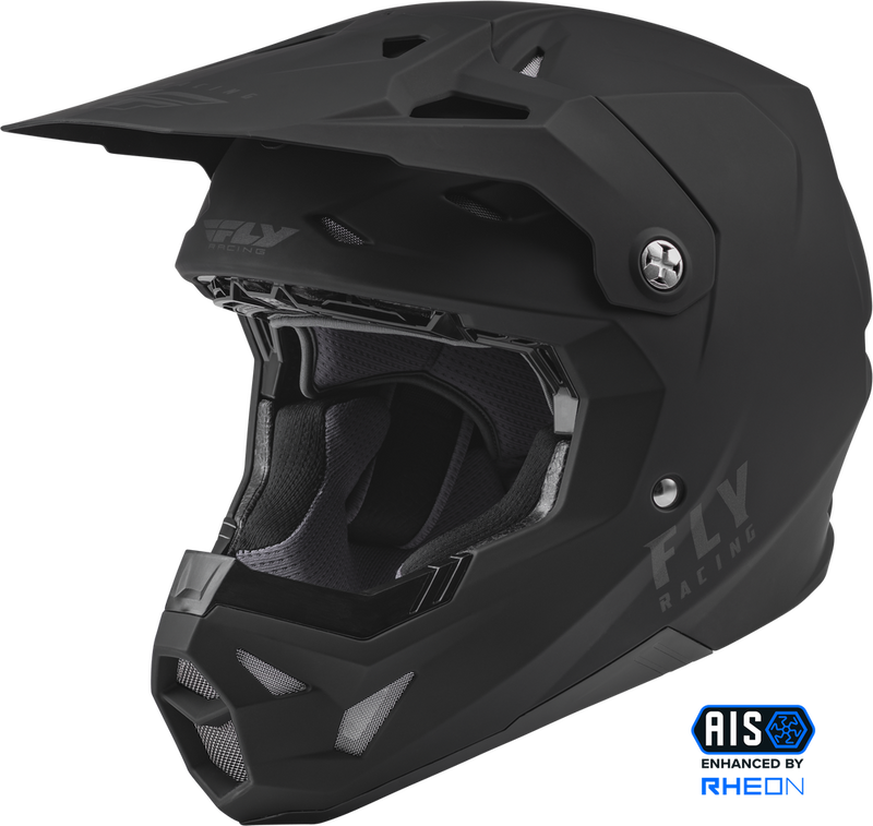 Fly Racing 73-0025YL 73-0025YL YOUTH FORMULA CP SOLID HELMET MATTE BLACK YL