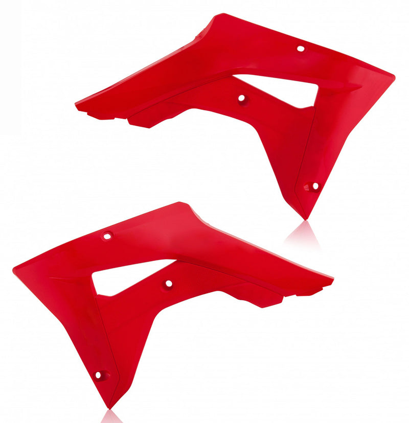 Acerbis Radiator Shrouds RED - 2645450227 Honda CRF450L / CRF450X / CRF450RL 2019-2026