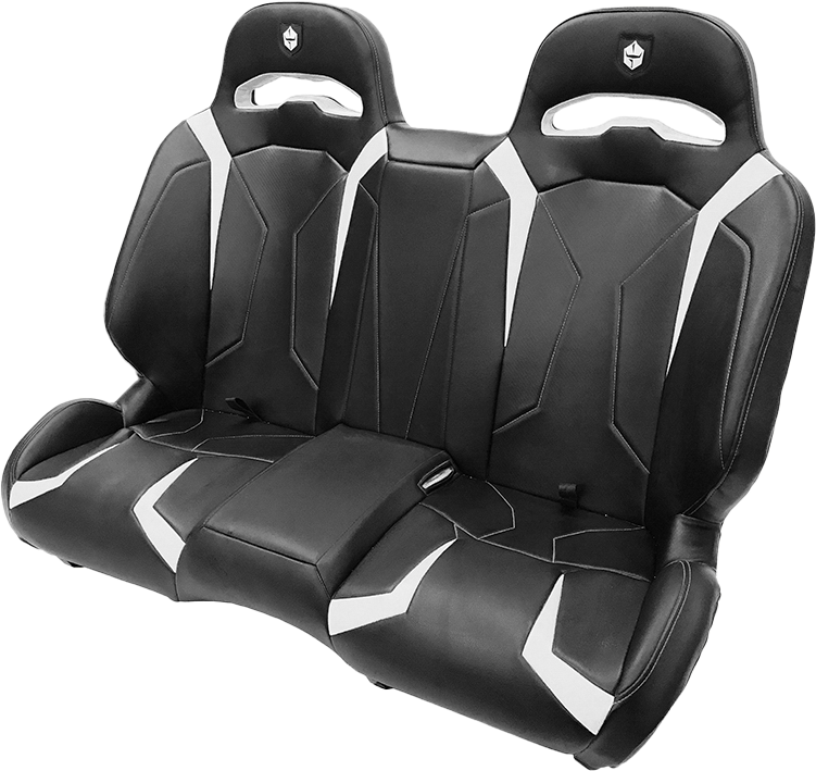 Pro Armor LE Bench Suspension Seats White - P144S191WH Polaris RZR 2016-2020