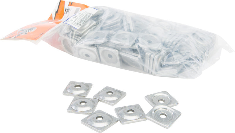 Woody's 18-1091-144 ASW2-3775-C DIGGER SUPPORT PLATES SQUARE ALUM. 5/16" 144/PK