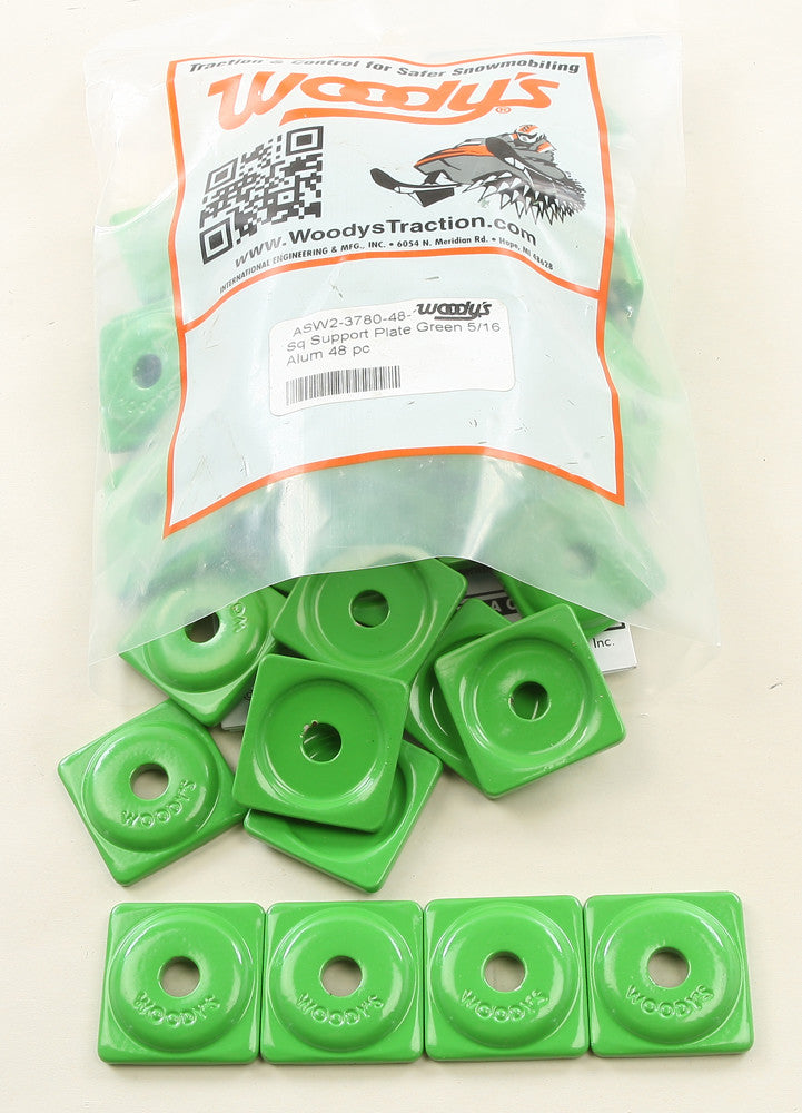 Woody's 18-1091G-48 ASW2-3780-48 SQUARE DIGGER SUPPORT PLATE GREEN