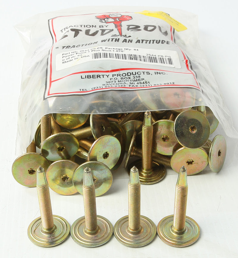 Stud Boy 18-33981 2544-P8-PS POWER PLATE PLUS BACKERS 1.875" 84/PK