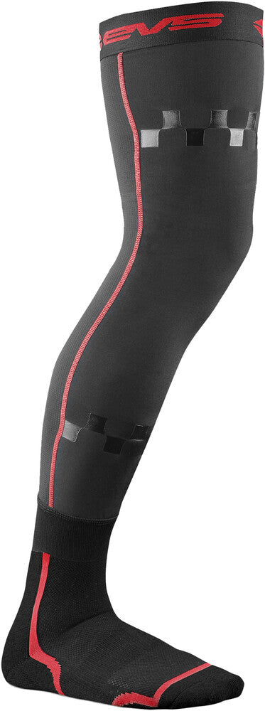 Evs 663-4176 FSN-R/BK-S/M FUSION SOCKS BLACK/RED SM/MD