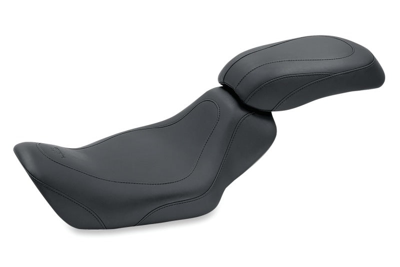 Mustang Motorcycle 76580 Mustang 06-17 Harley Dyna Tripper Solo Seat - Black - Photo - Primary