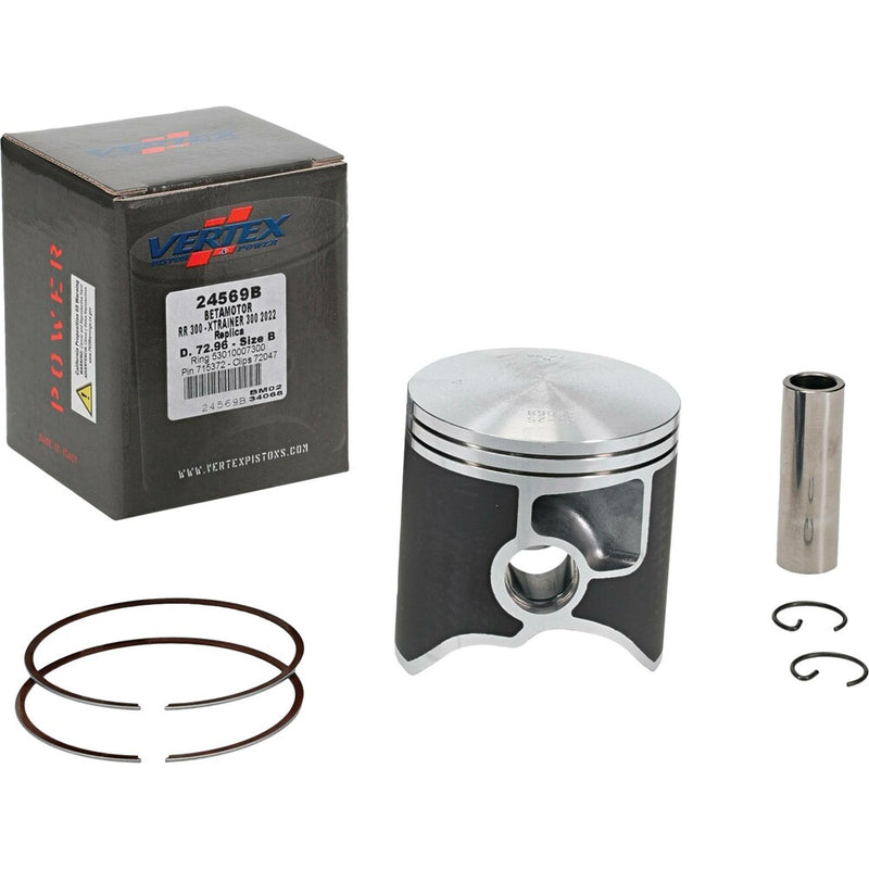Vertex Piston Kit Cast 72.96/Standard - 24569B Beta Xtrainer 2022-2024