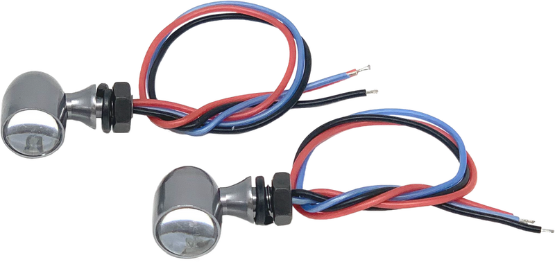 Letric Lighting Co 850-09616 LLC-45C-WA 45C MINI LED GUN METAL WHITE/AMBER
