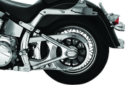 Kuryakyn 7773 Boomerang Frame Covers 08-17 Softails Chrome - User 1