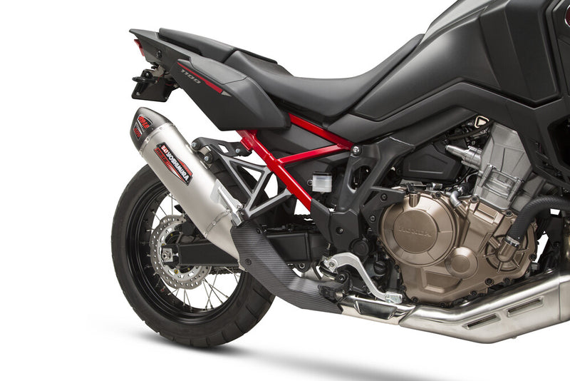 Yoshimura Exhaust Street RS-12 Slip-ON SS-SS-CF Works - 12401BS520 Honda Africa / CRF 1100 2020-2022