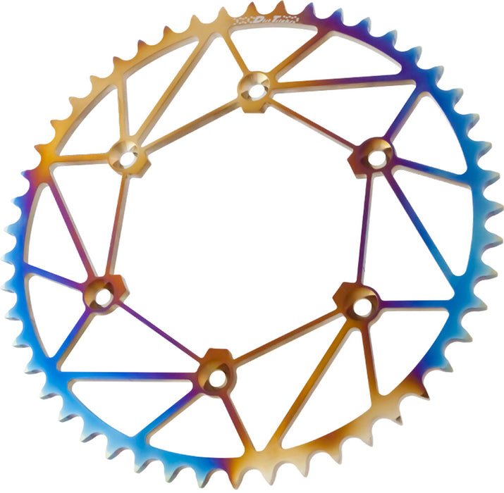 Dirt Tricks 254-130350 KTM85-50-Z-C REAR SPROCKET CHROMOLY STL/ZIR 50T-428 CHROMATIC KTM/HUSQ