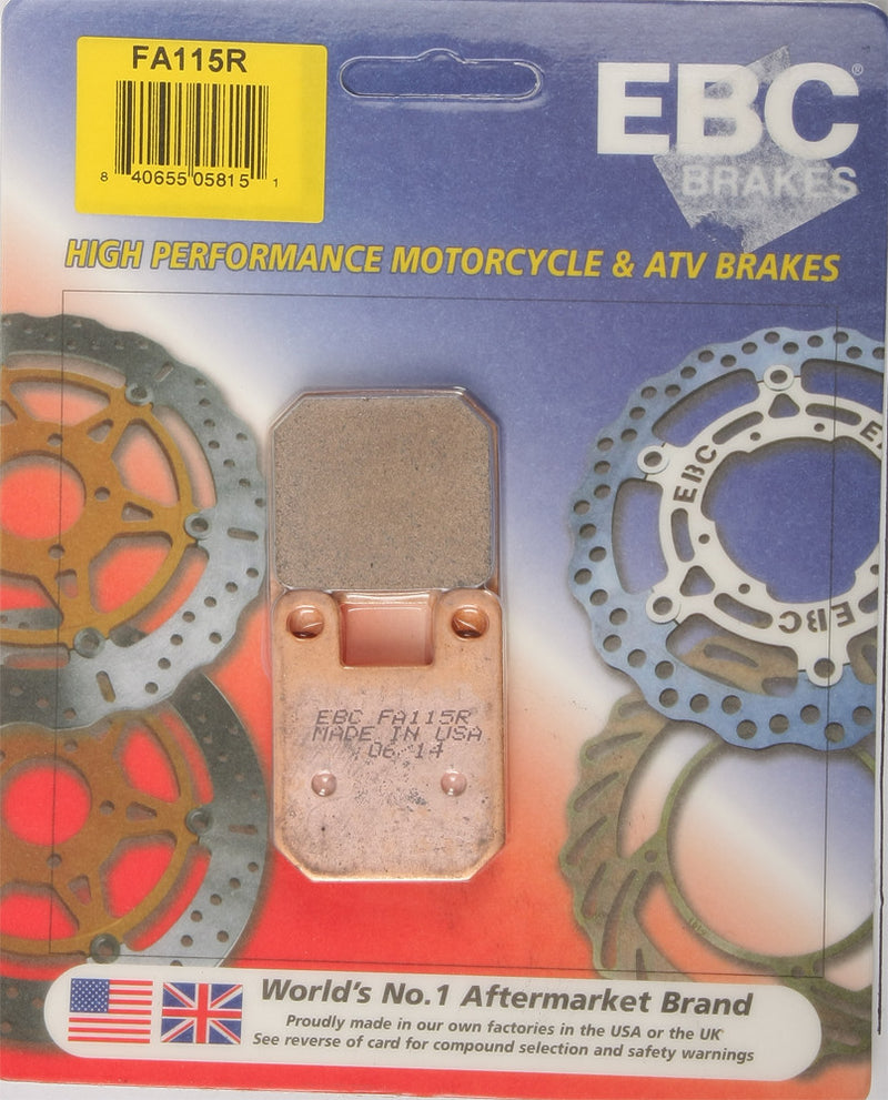 Ebc Brake Pads Sintered R Series - FA115R KTM SX 60 / SX 65 1998-2001