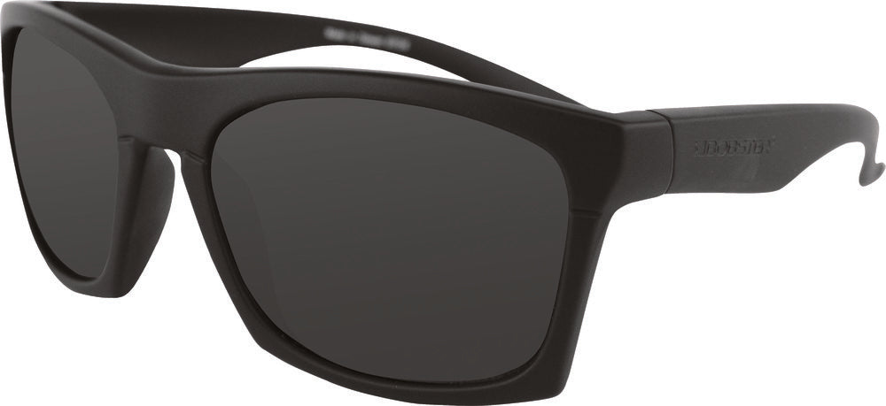 Bobster 26-5074 ECAP001 CAPONE SUNGLASS MATTE BLACK W/ANTI-FOG SMOKED LENS