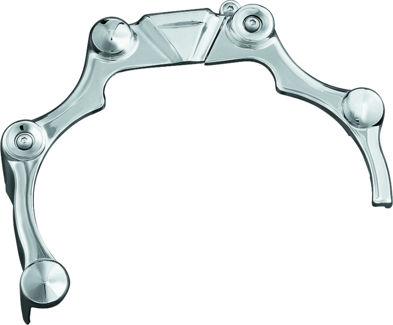 Kuryakyn 7878 Transmission Shroud 04-17 Softail Chrome - Photo - Primary