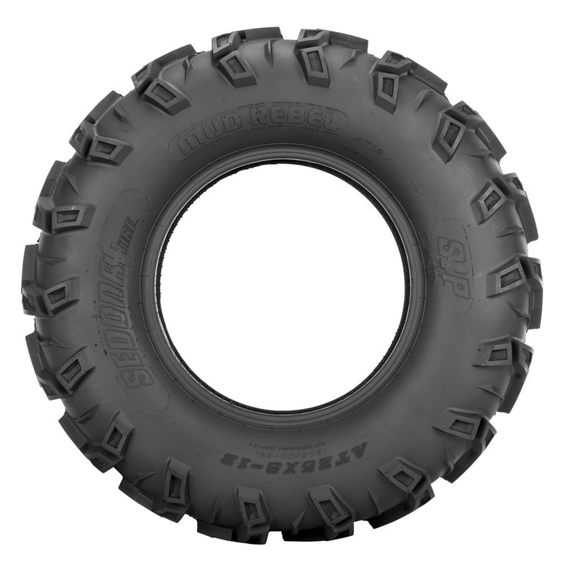 Sedona Tire MUD Rebel 26X10-12 Bias 6PR LR440LBS - MR261012 Can-Am Outlander 2007-2017