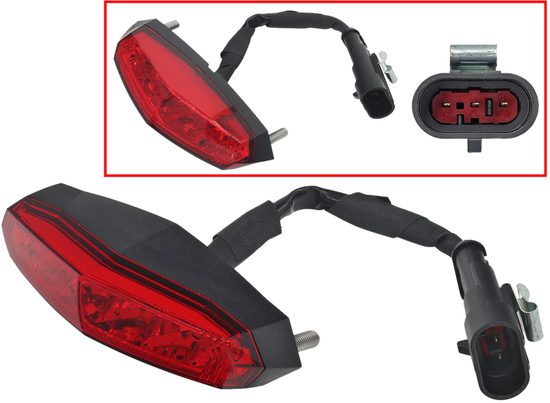 Sp1 LED Taillight Assembly S-D - SM-01506 For Ski-Doo Snowmobiles 2020-2022 | Lynx BoonDocker / BoonDocker 850 / Rave / Rave 850 2022