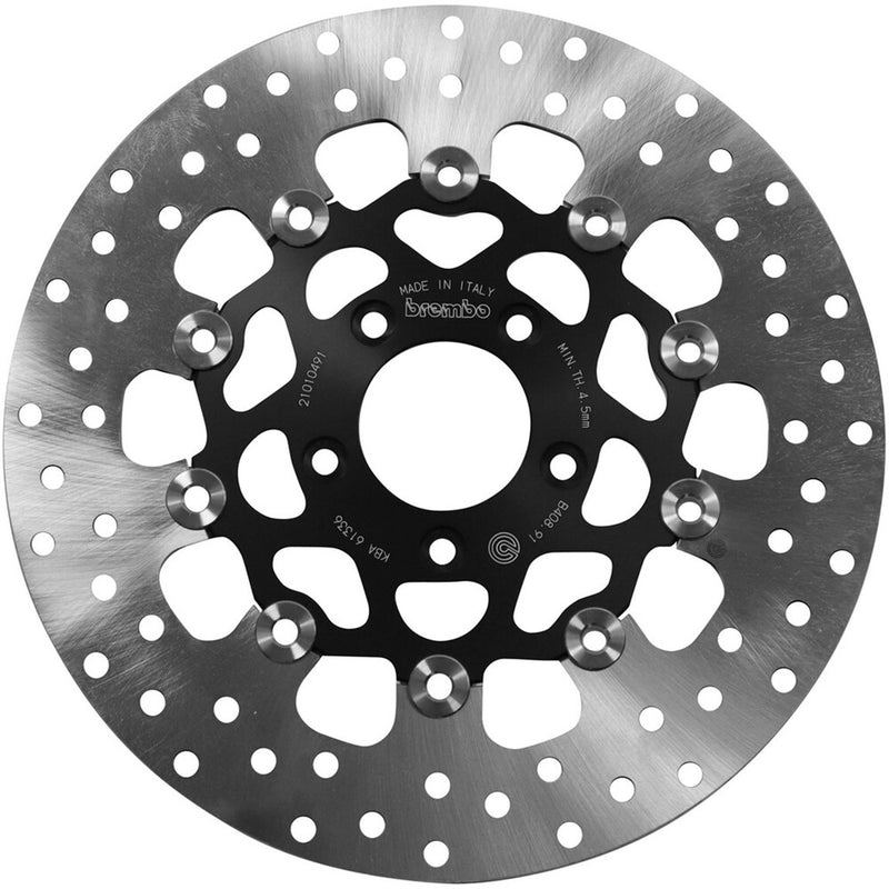 Brembo Floating Front Rotor 11.5" (2.22 Bore) - 78B40891 For Harley Motorcycles 2000-2013