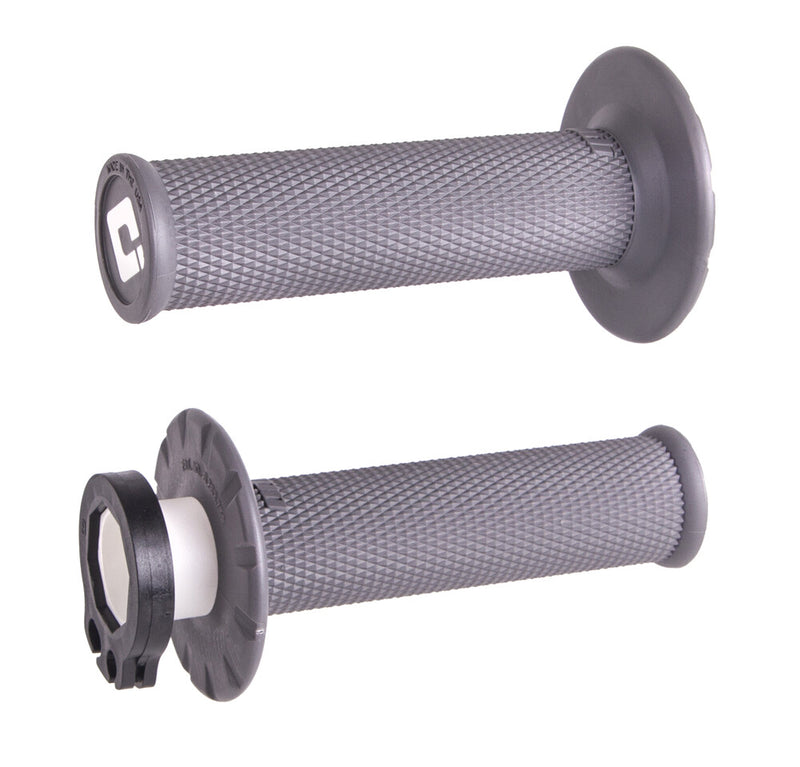 Odi 206-1111 H36NWH MX V2 LOCK-ON GRIPS NO WAFFLE GRAPHITE