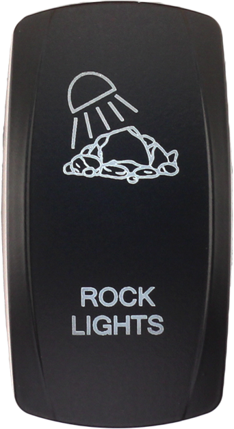 Xtc Power Products Dash Switch Rocker Face Rock Lights - SW00-00108018