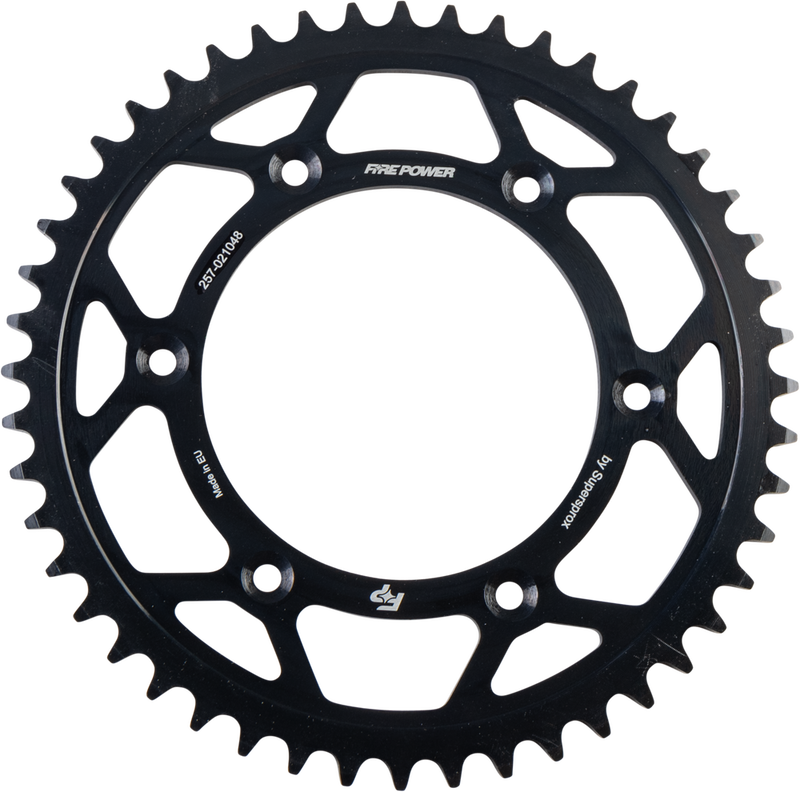 Fire Power 257-021048 FPS-210-48-BLK REAR SPROCKET STEEL 48T BLK